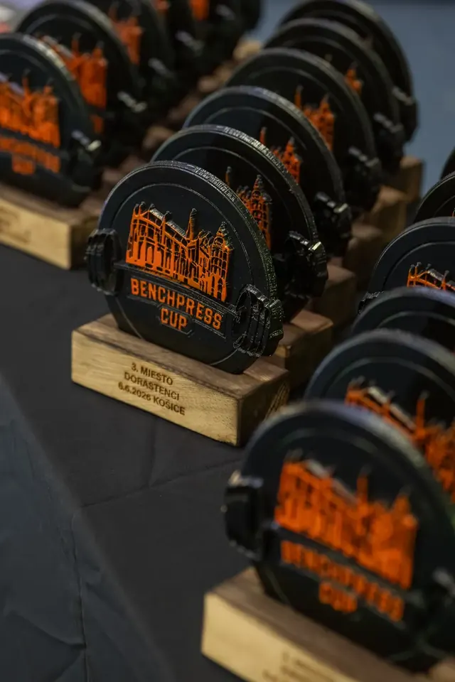 Trofeje Benchpress Cupu